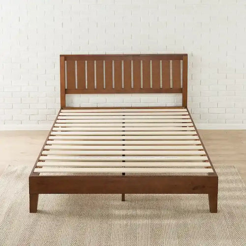 Lit plateforme en bois Antique Espresso