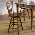  Creations Swivel Counter Chair - Tobacco