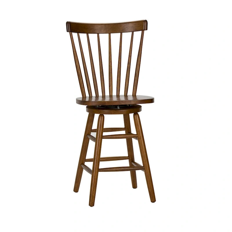Swivel Counter Chair - Tobacco