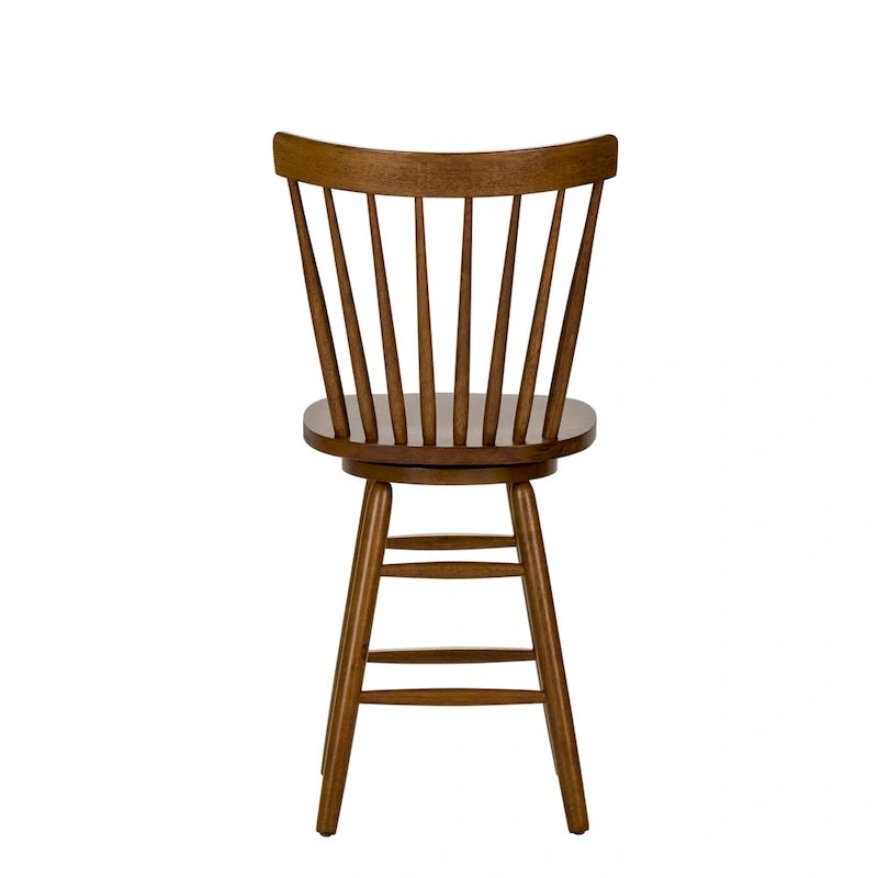 Swivel Counter Chair - Tobacco