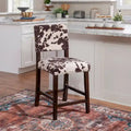 Cow Print Counter Stool