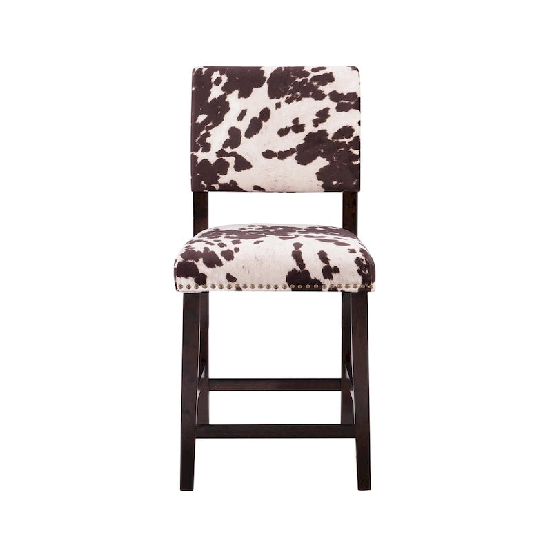 Cow Print Counter Stool