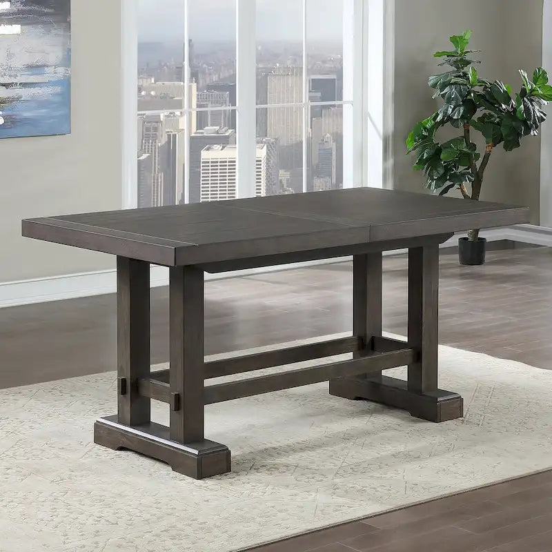 Dusky Cedar Farmhouse Counter Height Dining Table