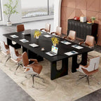 Table à manger rectangulaire de 70,89 po pour 6 à 8 personnes, table de cuisine moderne et simple en bois