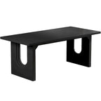Table à manger rectangulaire de 70,89 po pour 6 à 8 personnes, table de cuisine moderne et simple en bois