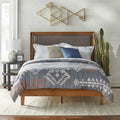 Upholstered Queen Platform Bed