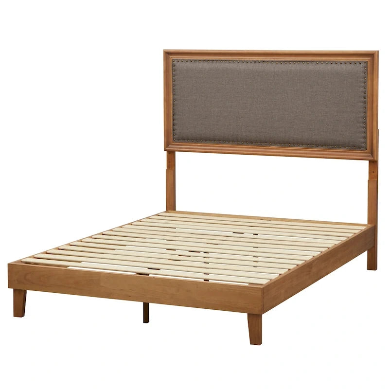 Upholstered Queen Platform Bed