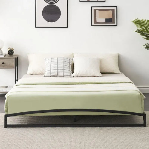 6 Inch Metal Platform Low Profile Bed Frame