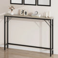 Narrow single-layer sofa back table