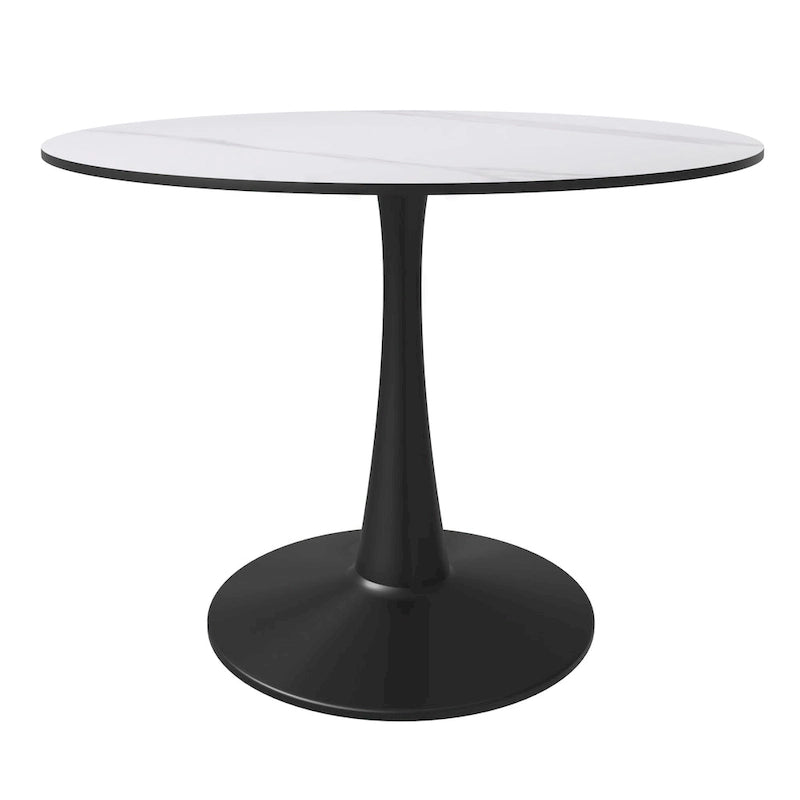 Round Dining Table 40 Sintered Stone Tabletop