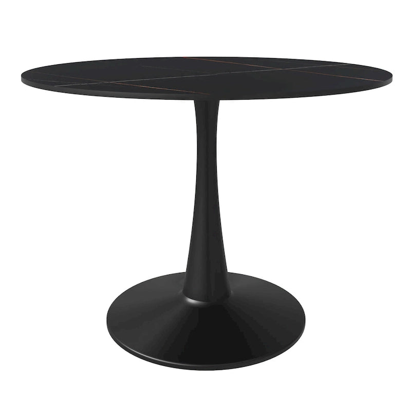 Round Dining Table 40 Sintered Stone Tabletop
