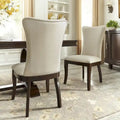 Willa Fabric Wingback Dining Chairs (of 2) by  Classic