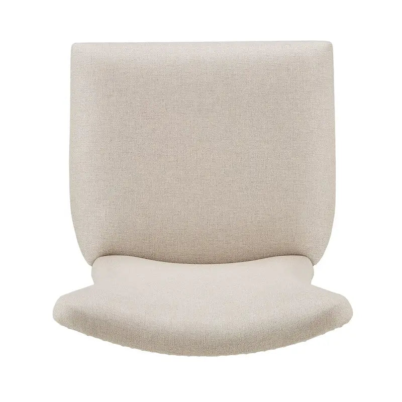 Chaises de salle à manger capitonnées en tissu (lot de 2)