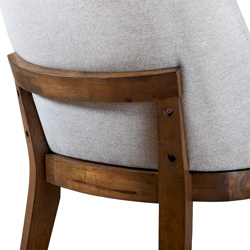 Chaises de salle à manger Leopold en bois massif (lot de 2)