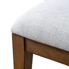 Chaises de salle à manger arrondies en bois massif Leopold