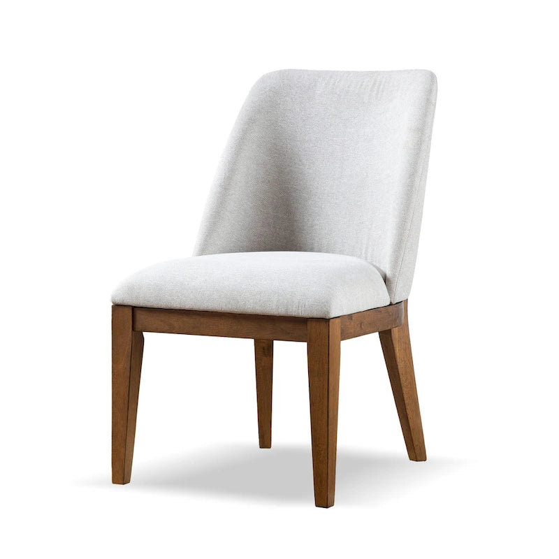 Chaises de salle à manger Leopold en bois massif (lot de 2)